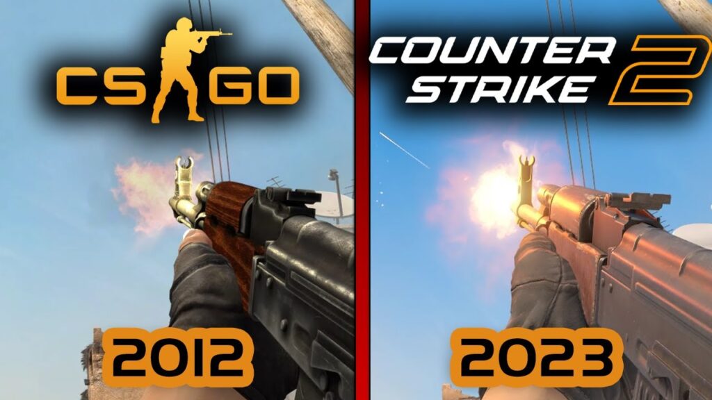 Counter-Strike Global Offensive VS Counter Strike 2